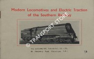Book cover of Modern Locomotives and Electric Traction of the Southern Railway  by Locomotive Publishing Co. 